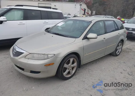 2004 Mazda Mazda6 S z USA, uszkodzony, nr VIN 1YVFP82D645N59706